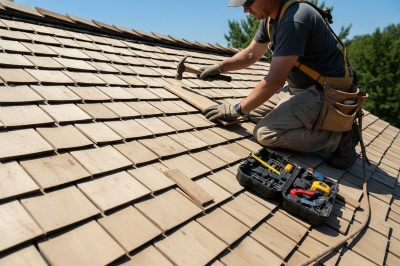 Shake Shingle Repair in Blue Bell, PA