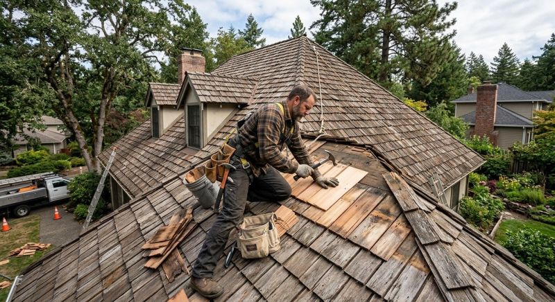 Shake Shingle Repair in Bryn Mawr, PA