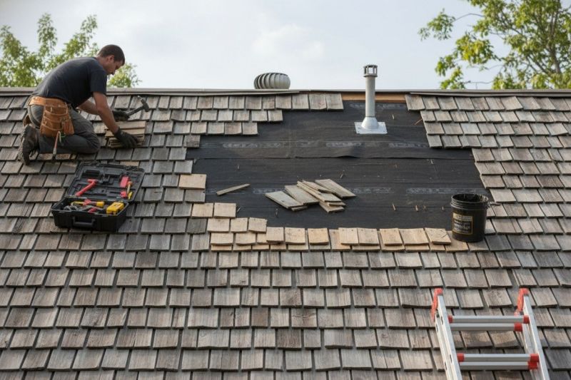 Shake Shingle Repair in Cheltenham, PA