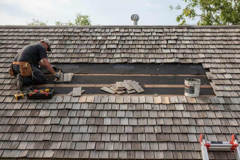 Shake Shingle Repair in Collingswood, NJ