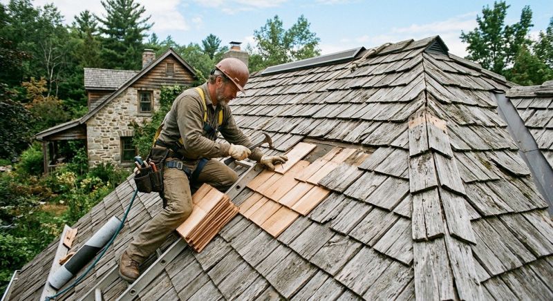Shake Shingle Repair in Doylestown, PA