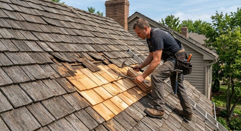Shake Shingle Repair in Mount Laurel, NJ