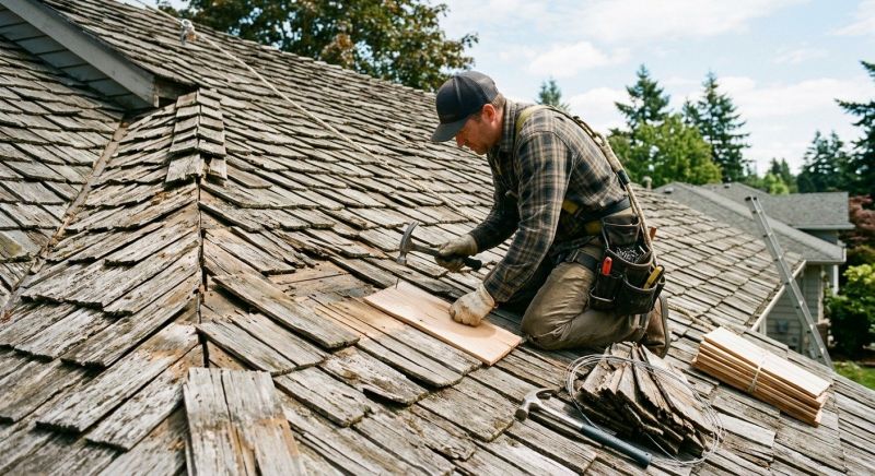 Shake Shingle Repair in Upper Black Eddy, PA