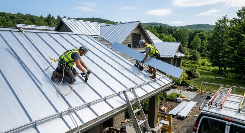 Sheet Roofing Installation in Burlington, NJ