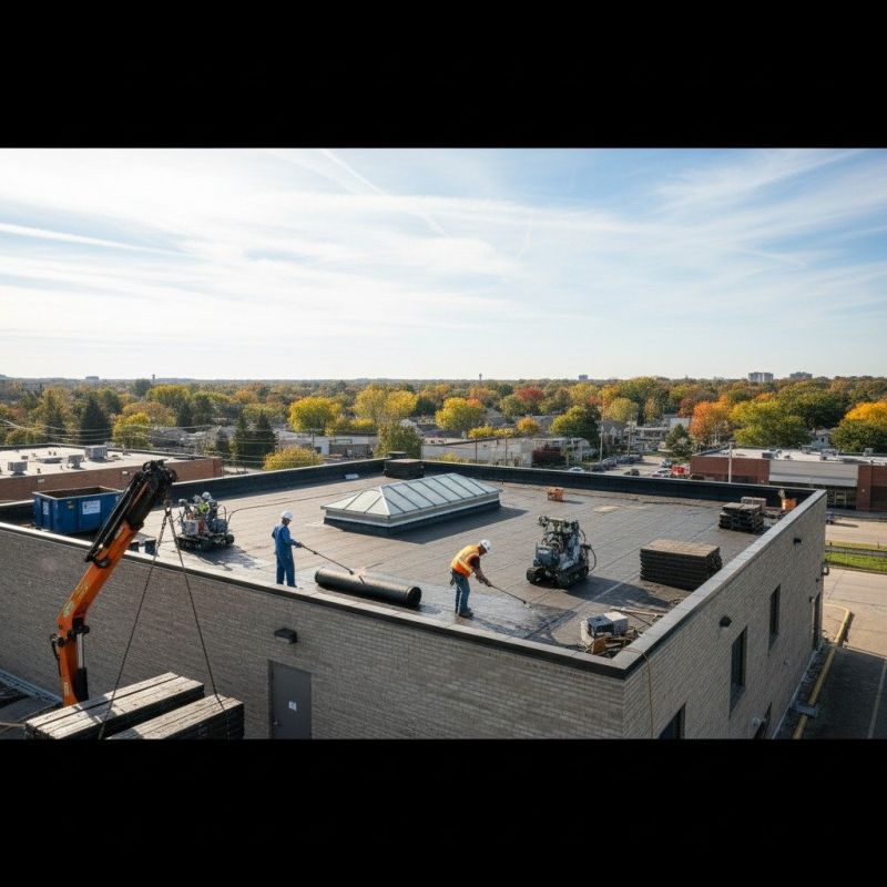 Single Ply Roof Replacement in Clifton Heights, PA