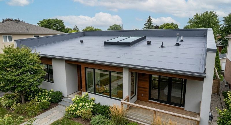Single Ply Roof Replacement in East Greenville, PA