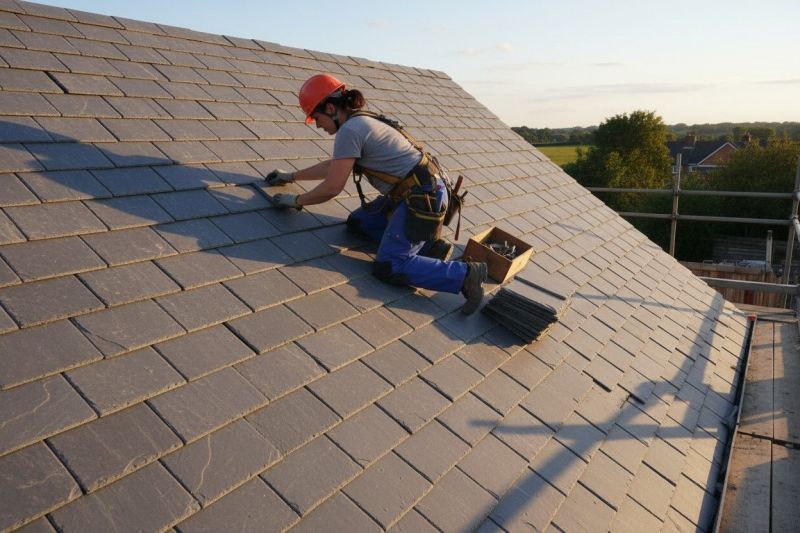 Slate Roof Repair in Fairless Hills, PA