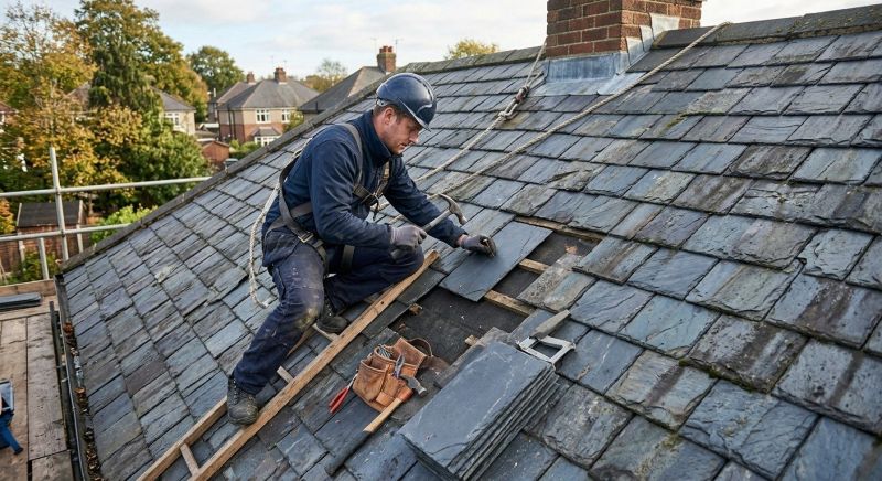 Slate Roof Repair in Moorestown, NJ