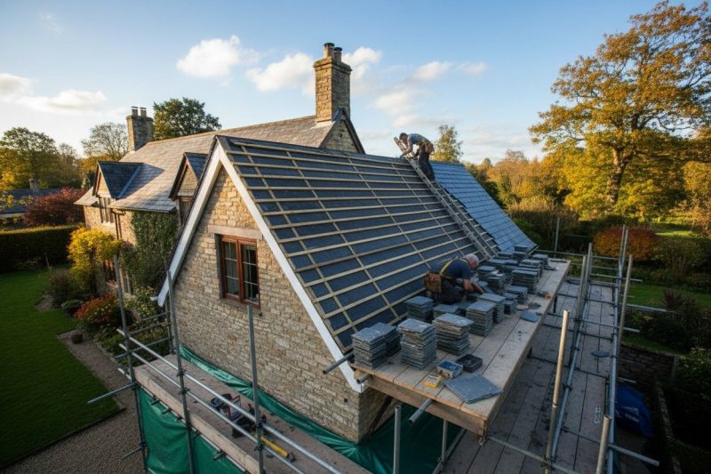 Slate Roof Replacement in Media, PA