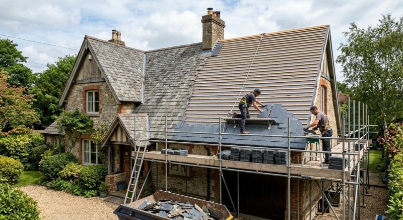 Slate Roof Replacement in Pennsburg, PA