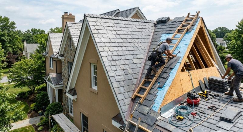 Slate Shingles Repair in Boyertown, PA
