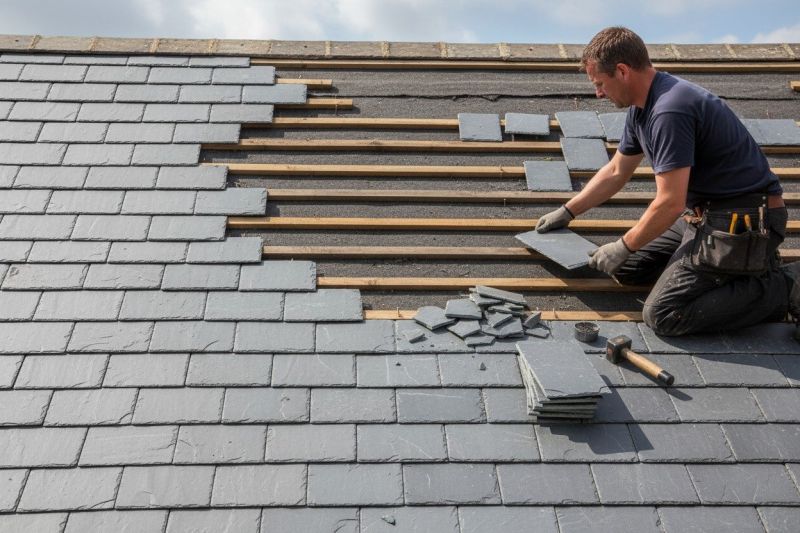 Slate Shingles Repair in Devon, PA