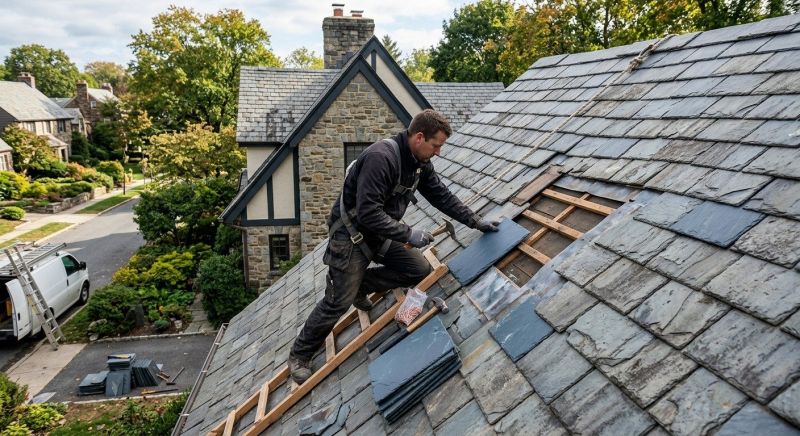 Slate Shingles Repair in Lambertville, NJ