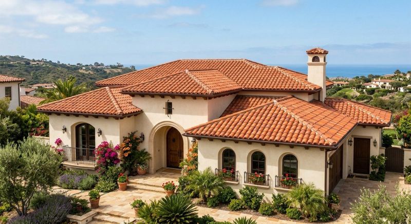 Spanish Tile Roof Replacement in Ambler, PA
