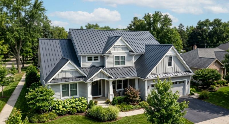 Steel Roof Replacement in Fairless Hills, PA