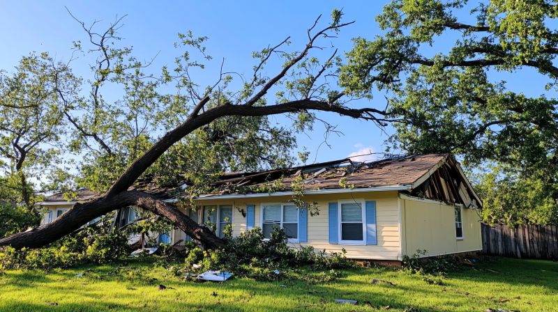 Storm Damage Roof Repair in Green Lane, PA