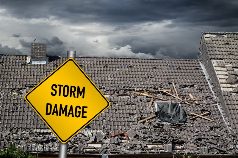 Storm Damage Roof Repair in Moorestown, NJ