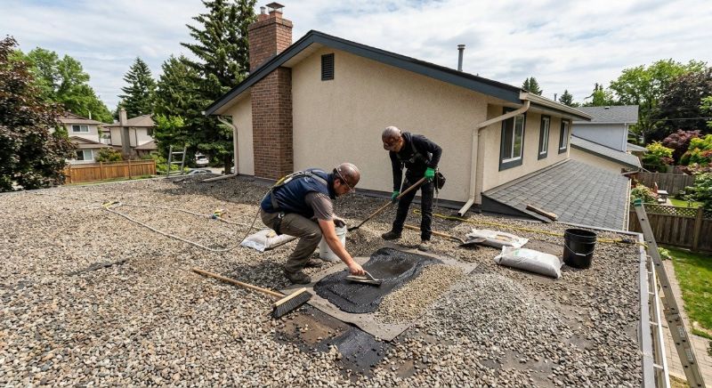 Tar And Gravel Roof Repair in Bensalem, PA