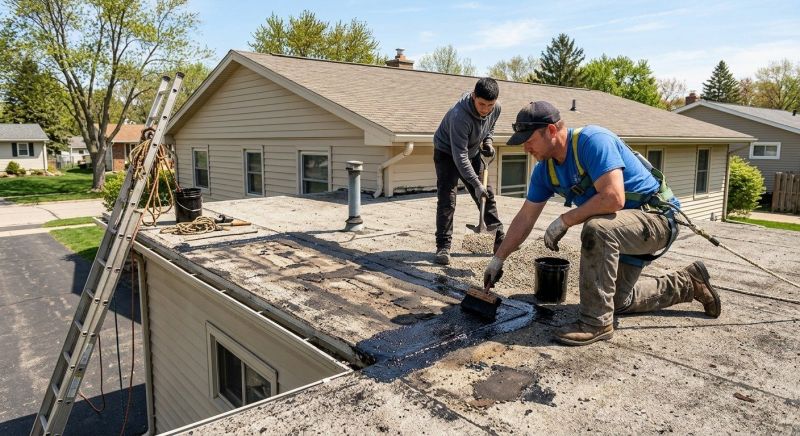 Tar And Gravel Roof Repair in Camden, NJ