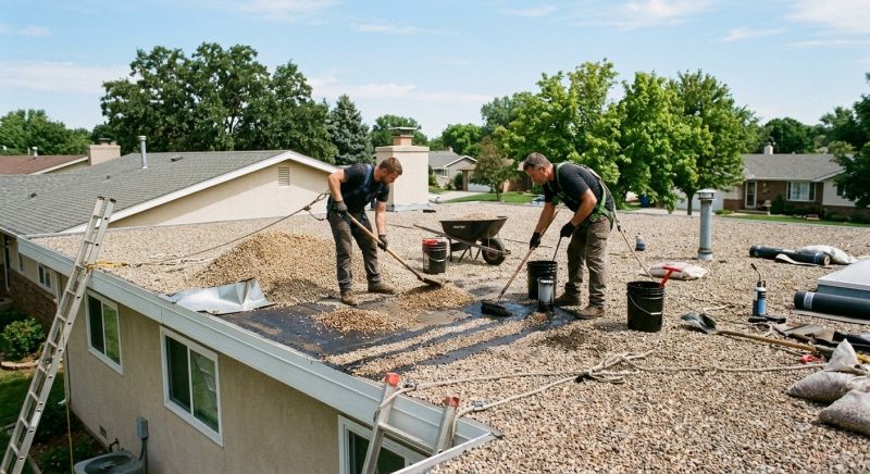 Tar And Gravel Roof Repair in Green Lane, PA