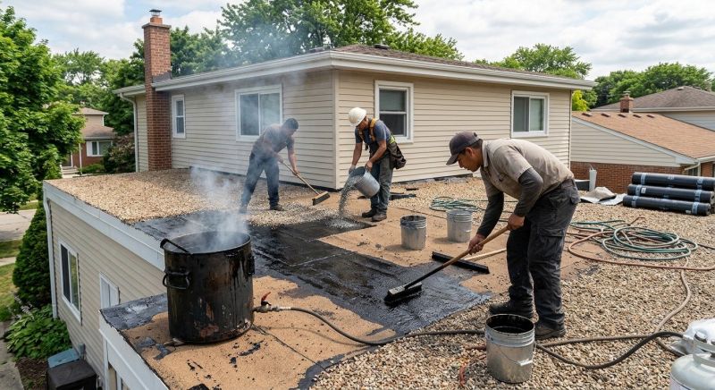 Tar And Gravel Roof Repair in Havertown, PA