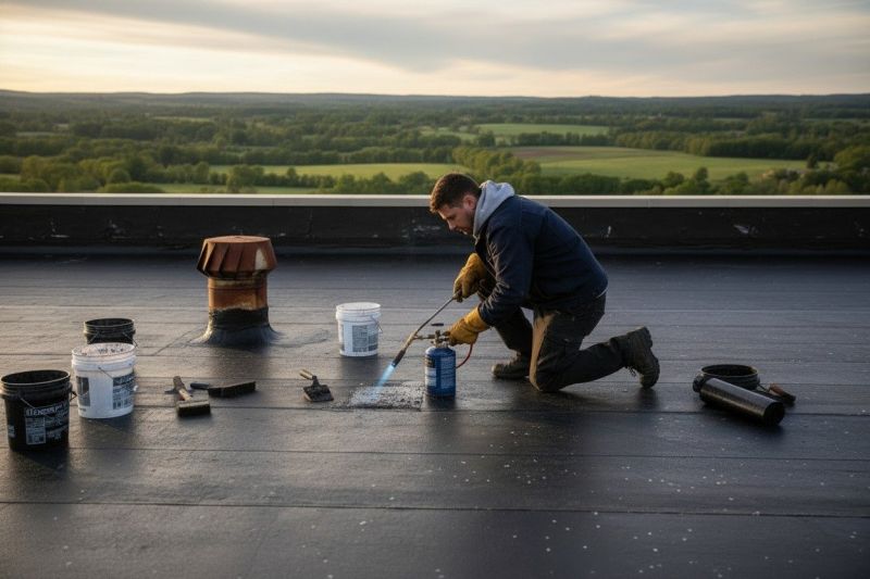 Tar Roof Repair in East Greenville, PA