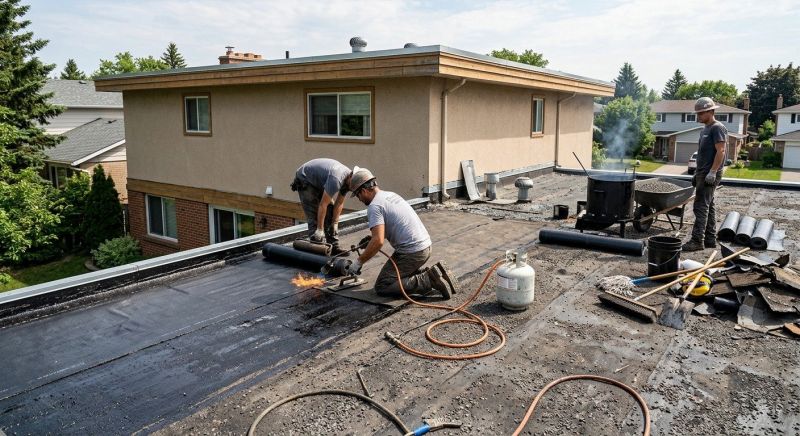 Tar Roof Repair in Springfield, PA