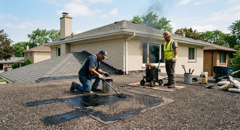 Tar Roof Repair in Springfield, PA