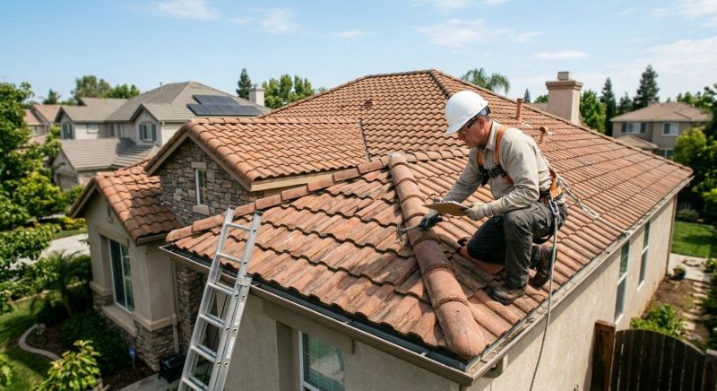 Tile Roof Inspection in Ambler, PA