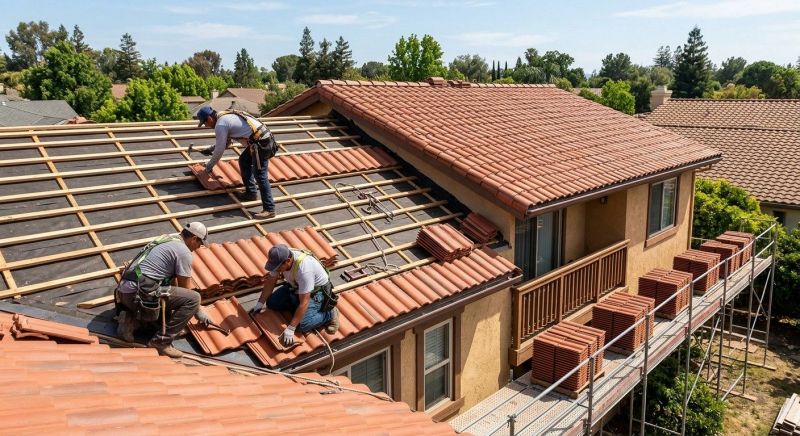 Tile Roof Installation in Levittown, PA