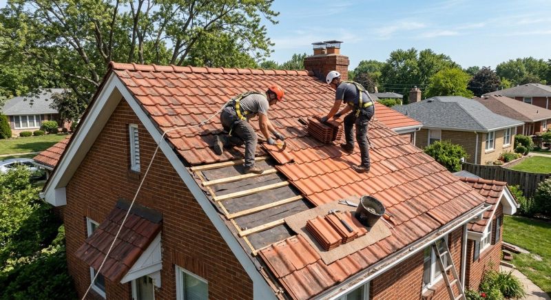 Tile Roof Repair in Barto, PA
