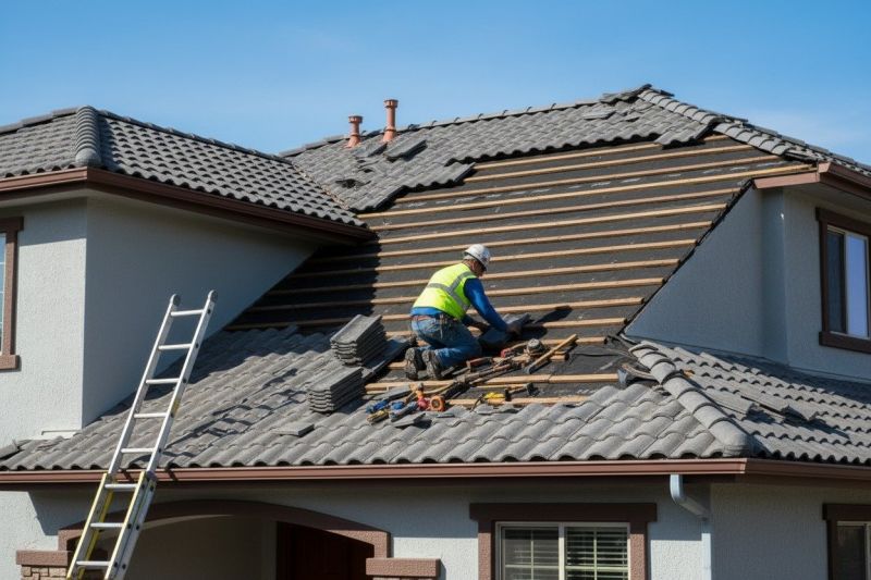Tile Roof Repair in Bryn Mawr, PA