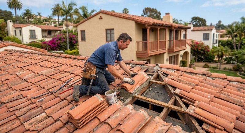 Tile Roof Repair in Cherry Hill, NJ