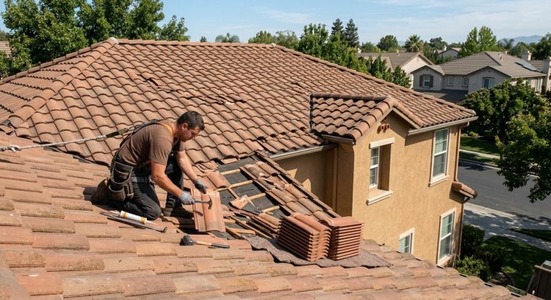 Tile Roof Repair in Upper Black Eddy, PA