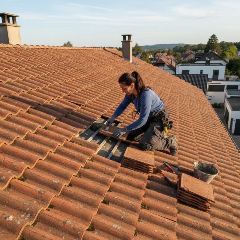 Tile Roof Repair in Warminster, PA