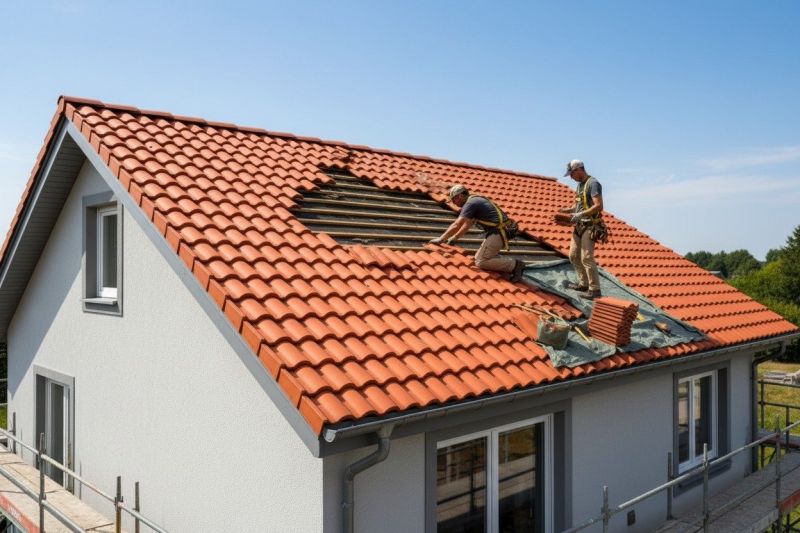 Tile Roof Repair in Warminster, PA