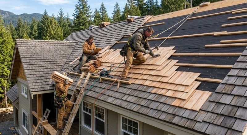 Wood Roofing Installation in Boyertown, PA