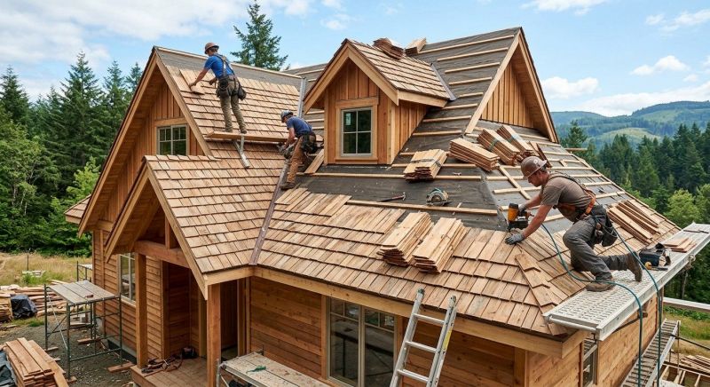 Wood Roofing Installation in Camden, NJ