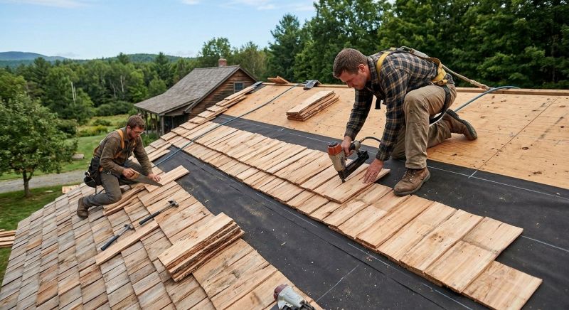 Wood Roofing Installation in Mount Laurel, NJ
