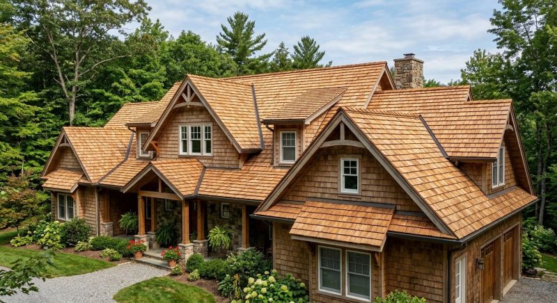 Wood Roofing Installation in Springfield, PA