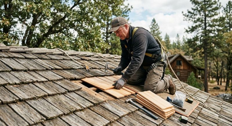 Wood Shake Roof Repair in Ardmore, PA
