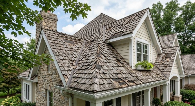 Wood Shake Roof Repair in Green Lane, PA