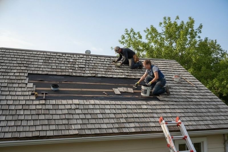 Wood Shake Roof Repair in Lambertville, NJ