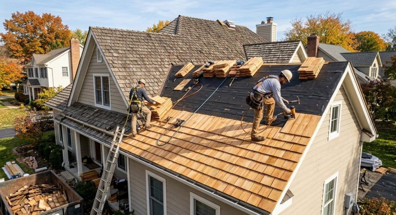 Wood Shake Roof Replacement in Dresher, PA
