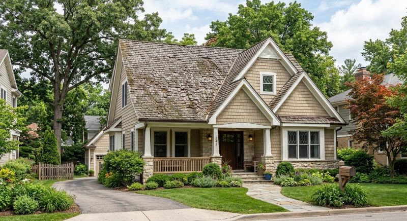 Wood Shake Roof Replacement in Havertown, PA