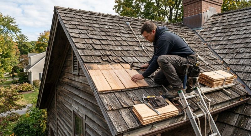 Wood Shingles Repair in Dresher, PA