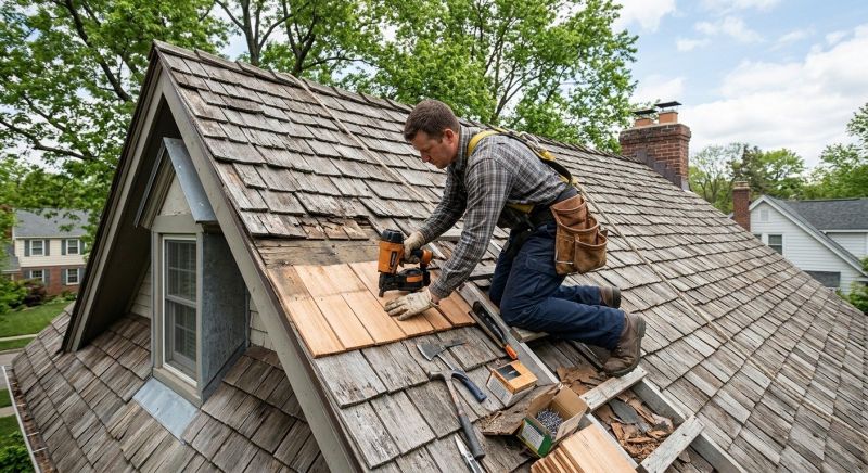 Wood Shingles Repair in Gilbertsville, PA