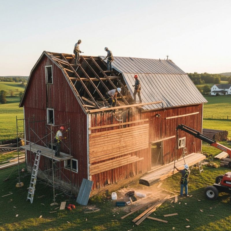 Barn Roof Replacement in Collingswood, NJ
