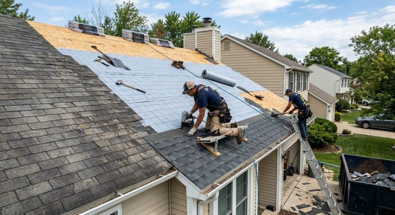 Roof Shingles Replacement in Upper Darby, PA