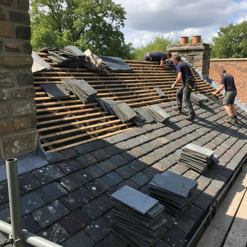 Slate Roof Replacement in Royersford, PA